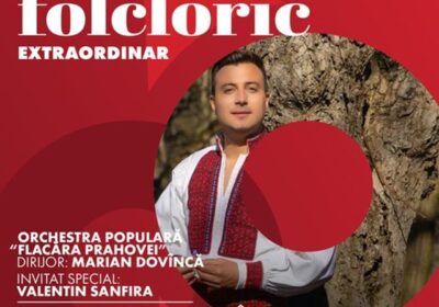 Vineri ne apropie Sfintele Sarbatori printr-un Concert Folcloric Extraordinar