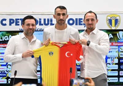 Mehmet Topal, noul antrenor al Petrolului, primit de 4.000 de fani pe arena Ilie Oană