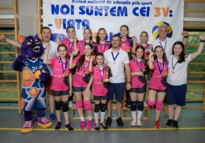 Invitație la Campionatul Național de Volei Juvenil U13 – Turneul II, Feminin