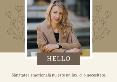 Anca Oltean – psiholog, coach și trainer în coaching: o abordare integrată, aplicată, orientată spre rezultate