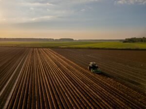 Photo modern agricultural practices