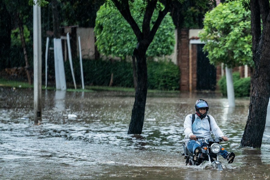 Photo weather extreme conditions