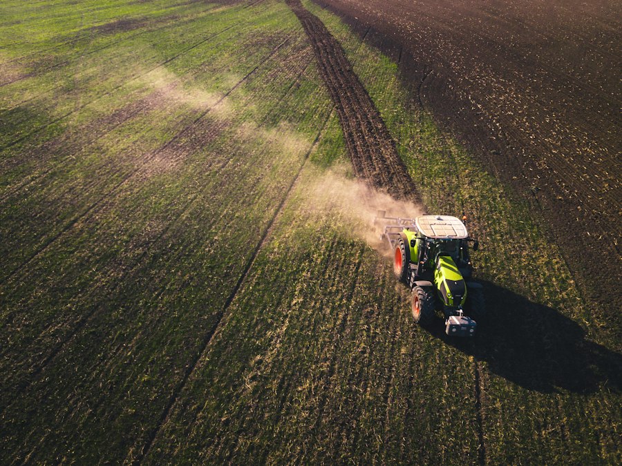 Photo modernization agricultural equipment