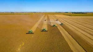 Photo modern agriculture techniques
