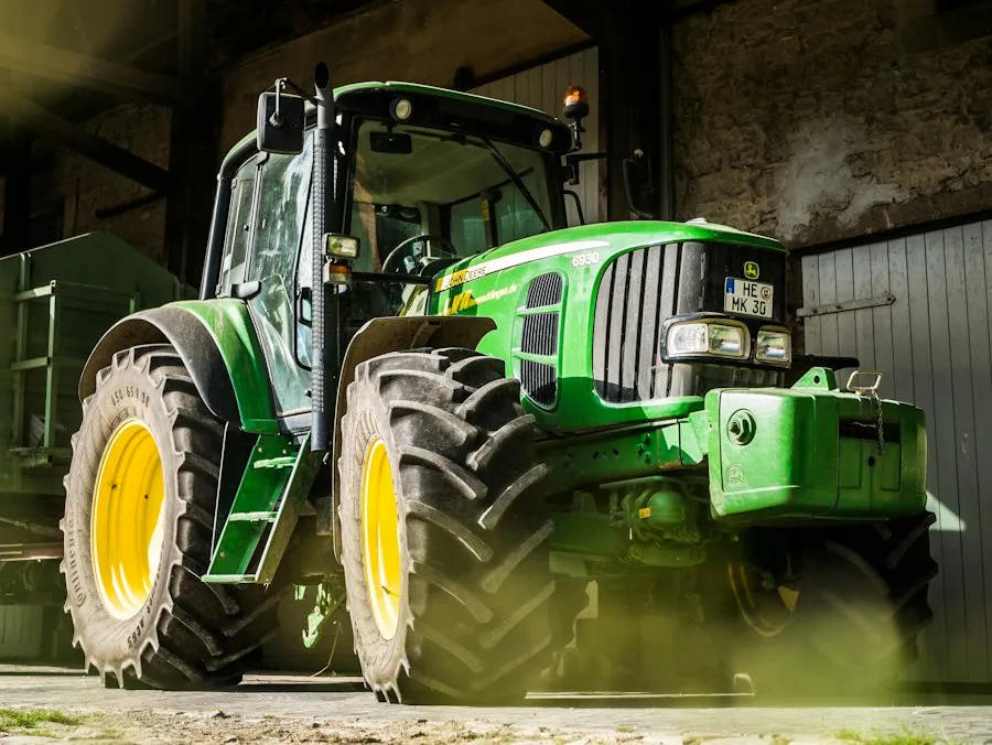 Photo agricultural machinery equipment